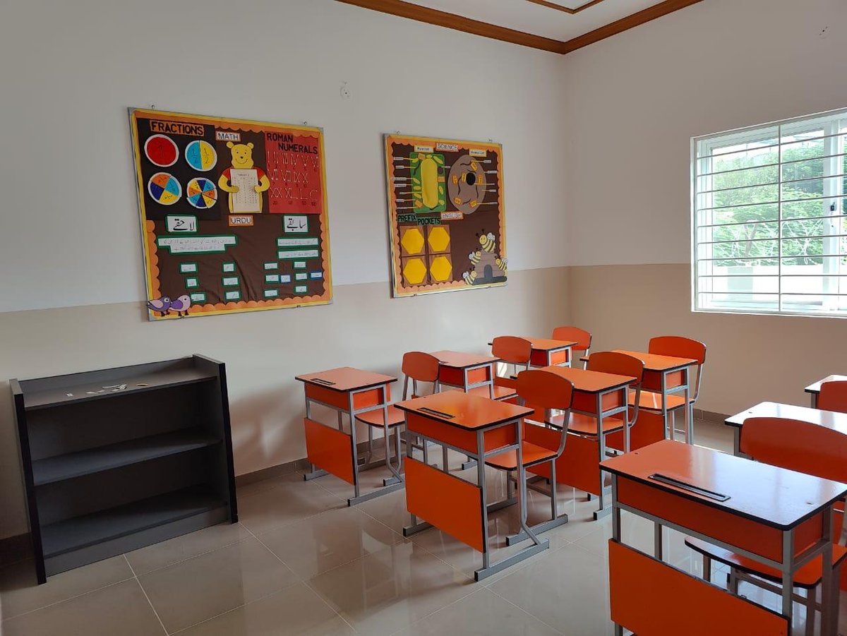 Classroom at City Grammar School PWD Campus