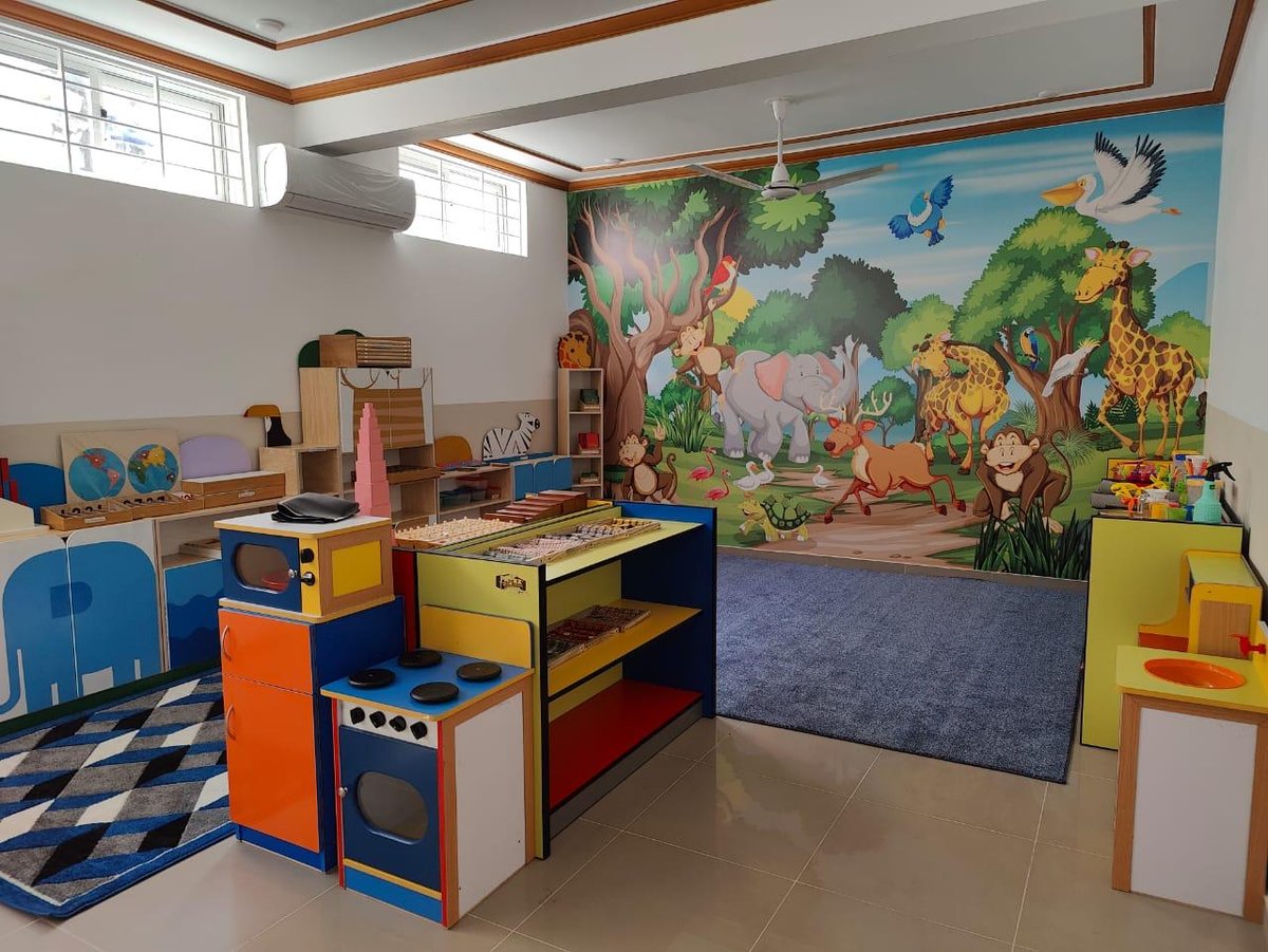 Montessori early years room at City Grammar School PWD Campus